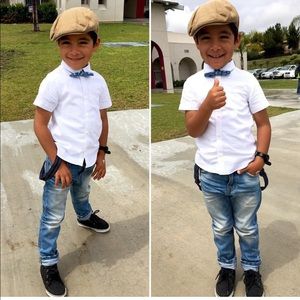 H&M Kids Jeans with Suspenders